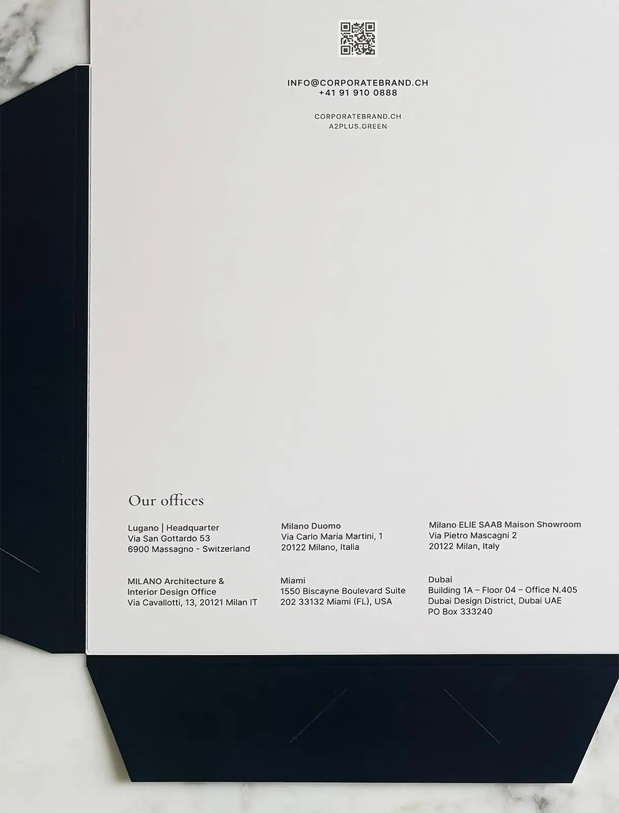 Cartellina Corporate Brand by Nevele Digital Boutique