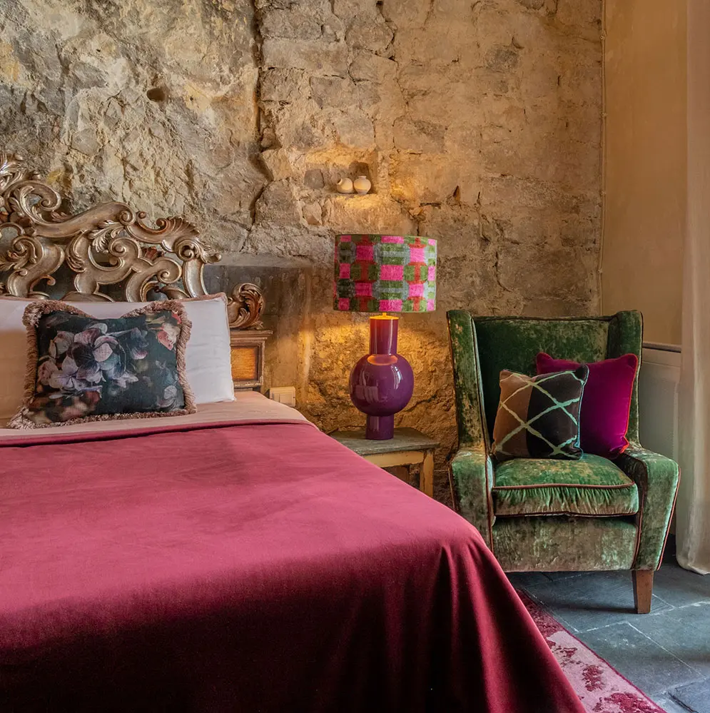 Interno camera da letto deluxe Dimora Enricuzzo